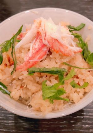 土鍋でつくる蟹飯(カニの炊き込みご飯)-レシピのメイン写真