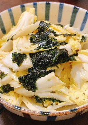 白菜大量消費　超簡単白菜サラダ-レシピのメイン写真