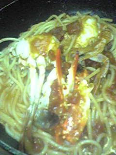 渡り蟹のトマトパスタ~こっくりマヨ風味-レシピのメイン写真