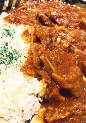 少し工夫でプロの味!牛すじスパイスカレー-レシピのメイン写真