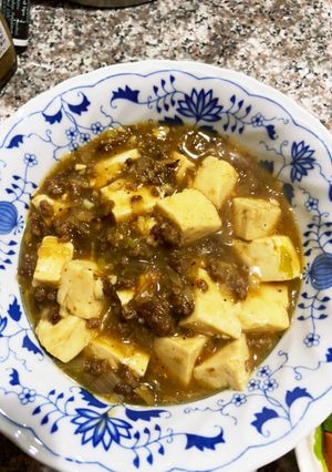 マーボー豆腐3人分-レシピのメイン写真