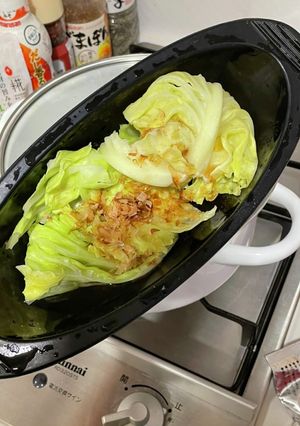 お酢風味の自家製ドレッシングと温野菜-レシピのメイン写真