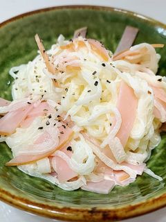 大根とハムの簡単サラダ-レシピのメイン写真