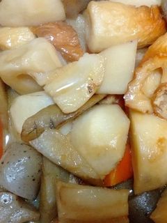 根菜とちくわの煮物-レシピのメイン写真
