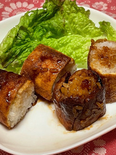 ご飯の油揚げ巻き照り焼き風-レシピのメイン写真