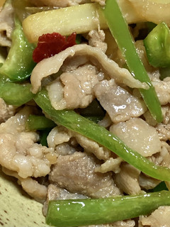 大根の皮でなんちゃって青椒肉絲-レシピのメイン写真