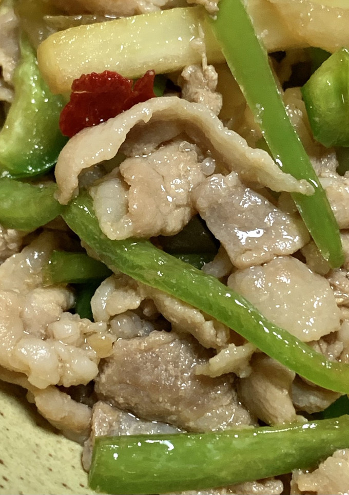 大根の皮でなんちゃって青椒肉絲-レシピのメイン写真