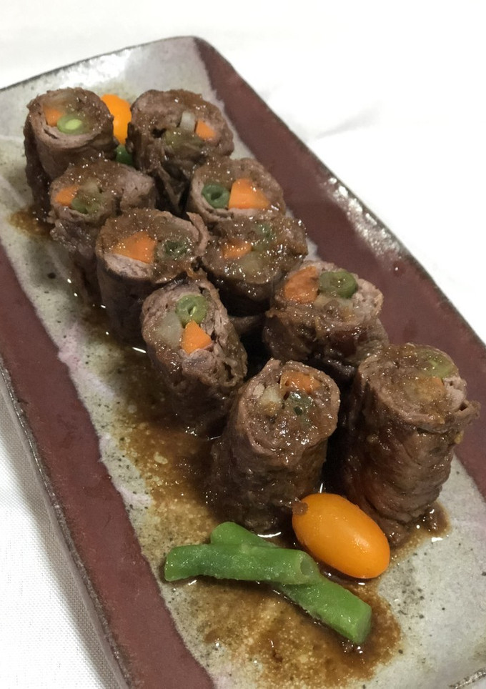 定番の牛肉の野菜巻き煮-レシピのメイン写真