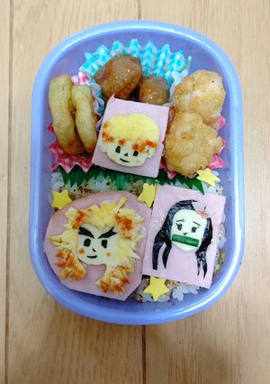 お弁当 鬼滅の刃 ④-レシピのメイン写真