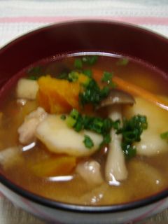 おばあちゃんのだんご汁-レシピのメイン写真