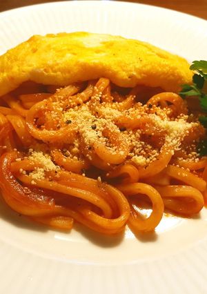発酵玉葱だけ ナポリタンの焼きうどん -レシピのメイン写真