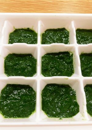 離乳食初期＊野菜②＊ほうれん草＊-レシピのメイン写真