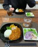 癖になっちゃう♡鯖缶と大豆のトマトカレー
