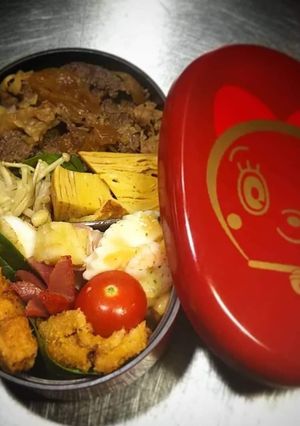 ノアちゃんの牛すき弁当(*≧∀≦*)-レシピのメイン写真