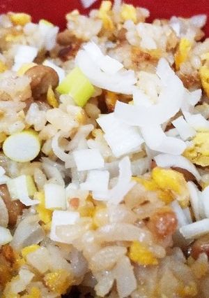 簡単！納豆チャーハン-レシピのメイン写真