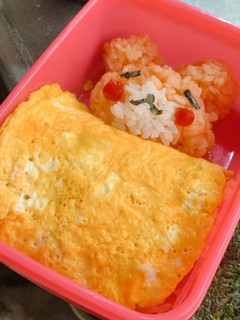 くまのオムライス弁当ʕ•ᴥ•ʔ-レシピのメイン写真
