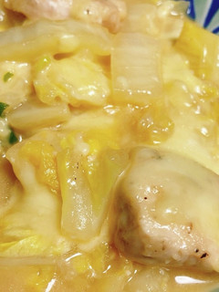 白菜と鶏胸肉のネギ味噌チーズ焼き-レシピのメイン写真