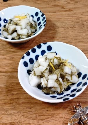 大根とねばる昆布の☆簡単和え物-レシピのメイン写真