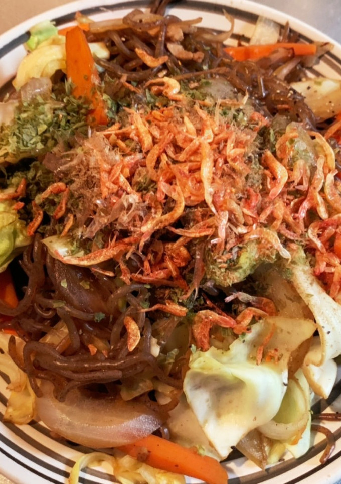 焼きそば風糸蒟蒻-レシピのメイン写真