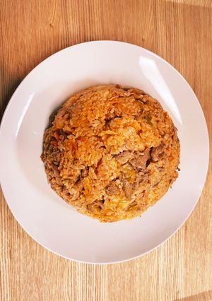 簡単！豚キムチチャーハン！-レシピのメイン写真