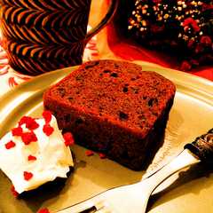 A picture of 大豆粉で作る大人のビターチョコケーキ.