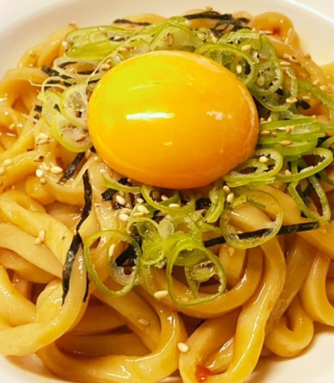 レンジで簡単☆油そば風うどん-レシピのメイン写真