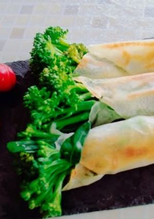 スティックセニョールのチーズとハムの春巻-レシピのメイン写真