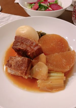 圧力鍋で簡単♪豚と大根の角煮-レシピのメイン写真