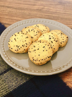 簡単黒ごまクッキー-レシピのメイン写真