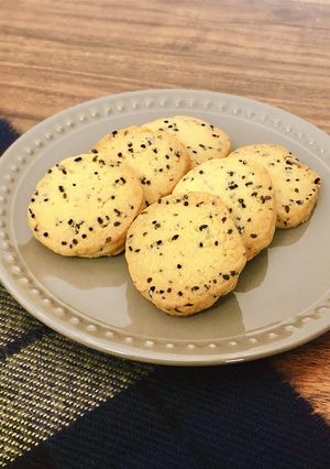 簡単黒ごまクッキー-レシピのメイン写真
