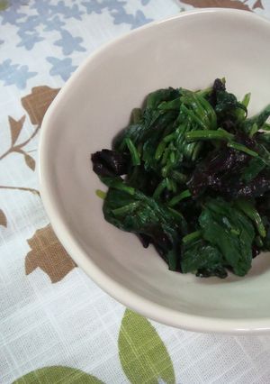 ✿ฺほうれん草の磯辺あえ✿ฺ-レシピのメイン写真