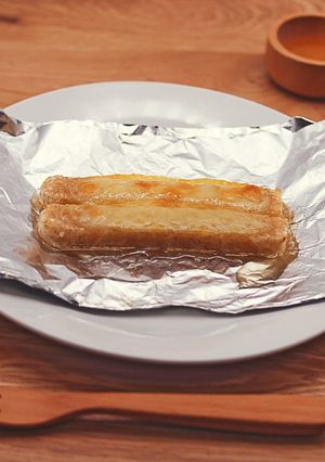玄米スティックのハニーチーズトースト-レシピのメイン写真