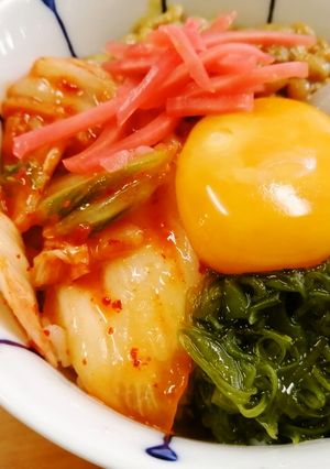 めかぶキムチ納豆丼-レシピのメイン写真