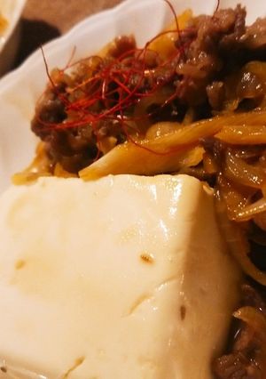 豪華１人すき焼き★少量牛肉と豆腐★メイン-レシピのメイン写真