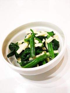 ほうれん草とチーズの和え物-レシピのメイン写真