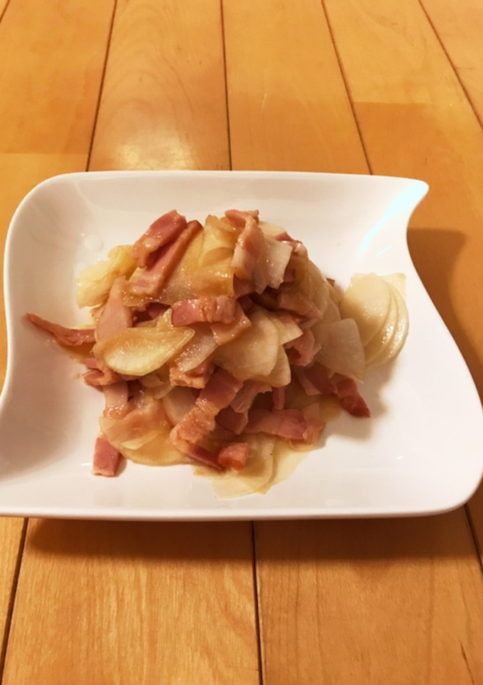 大根とベーコンの和え物♪簡単♪-レシピのメイン写真