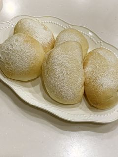 白いクリームパン-レシピのメイン写真