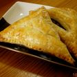 パイシートと板チョコで三角チョコパイ▲