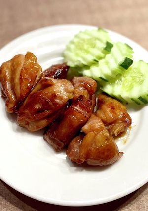鳥もも肉の照り焼き エスニック風-レシピのメイン写真