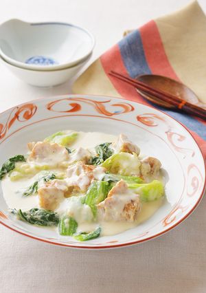 豆乳でつくるチキンの中華風クリーム煮-レシピのメイン写真