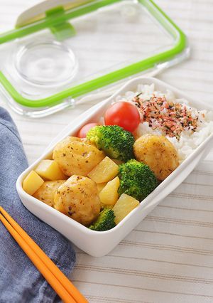レンジで鶏じゃが!レモンバジル風味-レシピのメイン写真