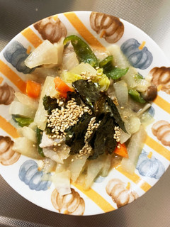 ワサビドレッシング味豚こま大根青椒肉絲風-レシピのメイン写真