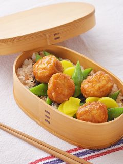 冷凍から揚げで簡単&豪華☆のっけ丼-レシピのメイン写真