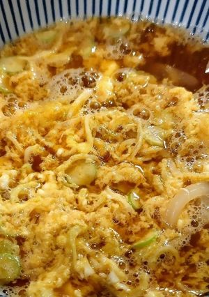 あったか!しょうがかきたまうどん-レシピのメイン写真