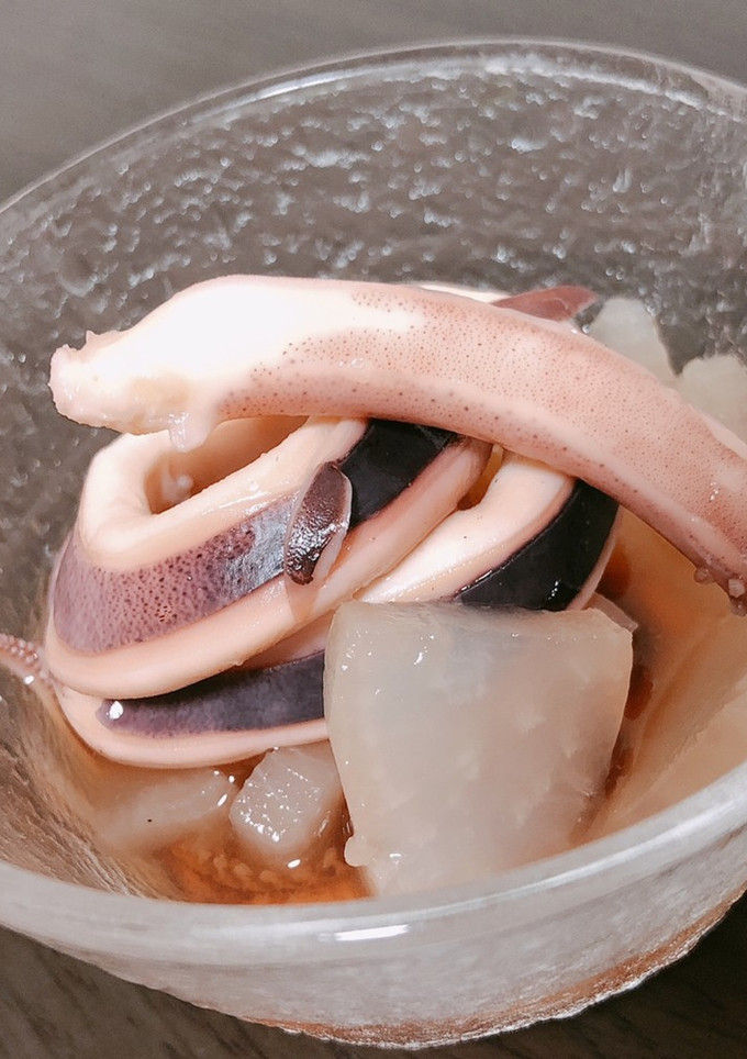 幼児食にも☆°いかと大根の煮付-レシピのメイン写真