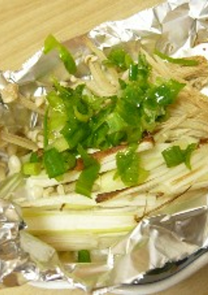 きのこのホイル焼き～Ｗネギ添え～-レシピのメイン写真