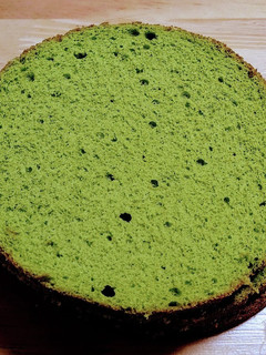 抹茶のジェノワーズ(スポンジ)-レシピのメイン写真