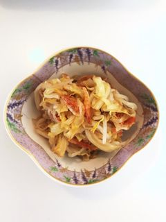 レンジでもやしのナムル-レシピのメイン写真