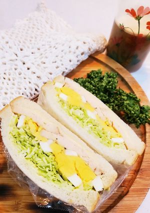 カロリーも味方してくれる大人サンドイッチ-レシピのメイン写真