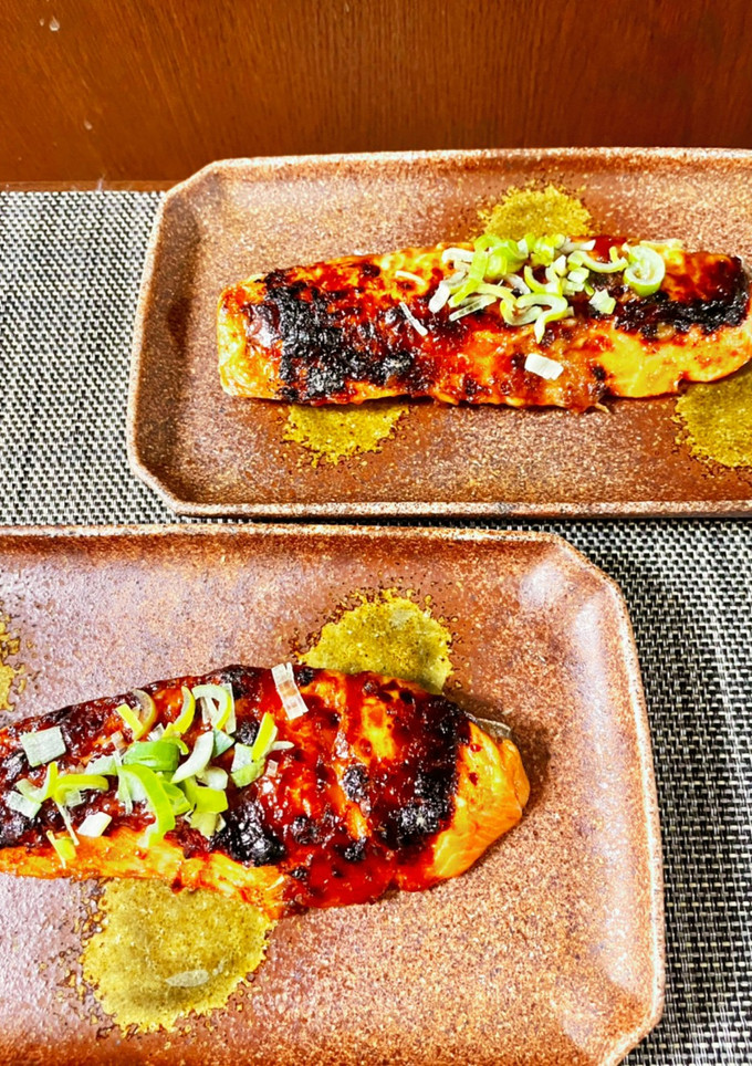 鮭の簡単味噌マヨチーズ焼き-レシピのメイン写真